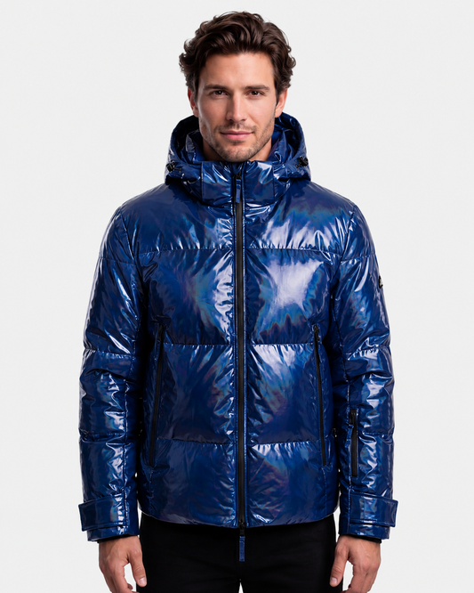 Everett Ski Jacket Met - Blue