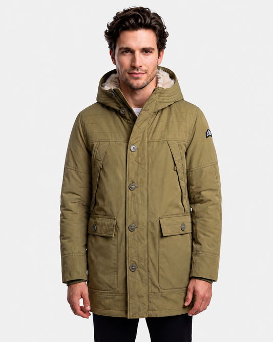 Sam Fur Coat - Army Green
