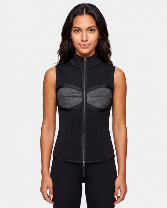 Vanessa Vest Night - Black