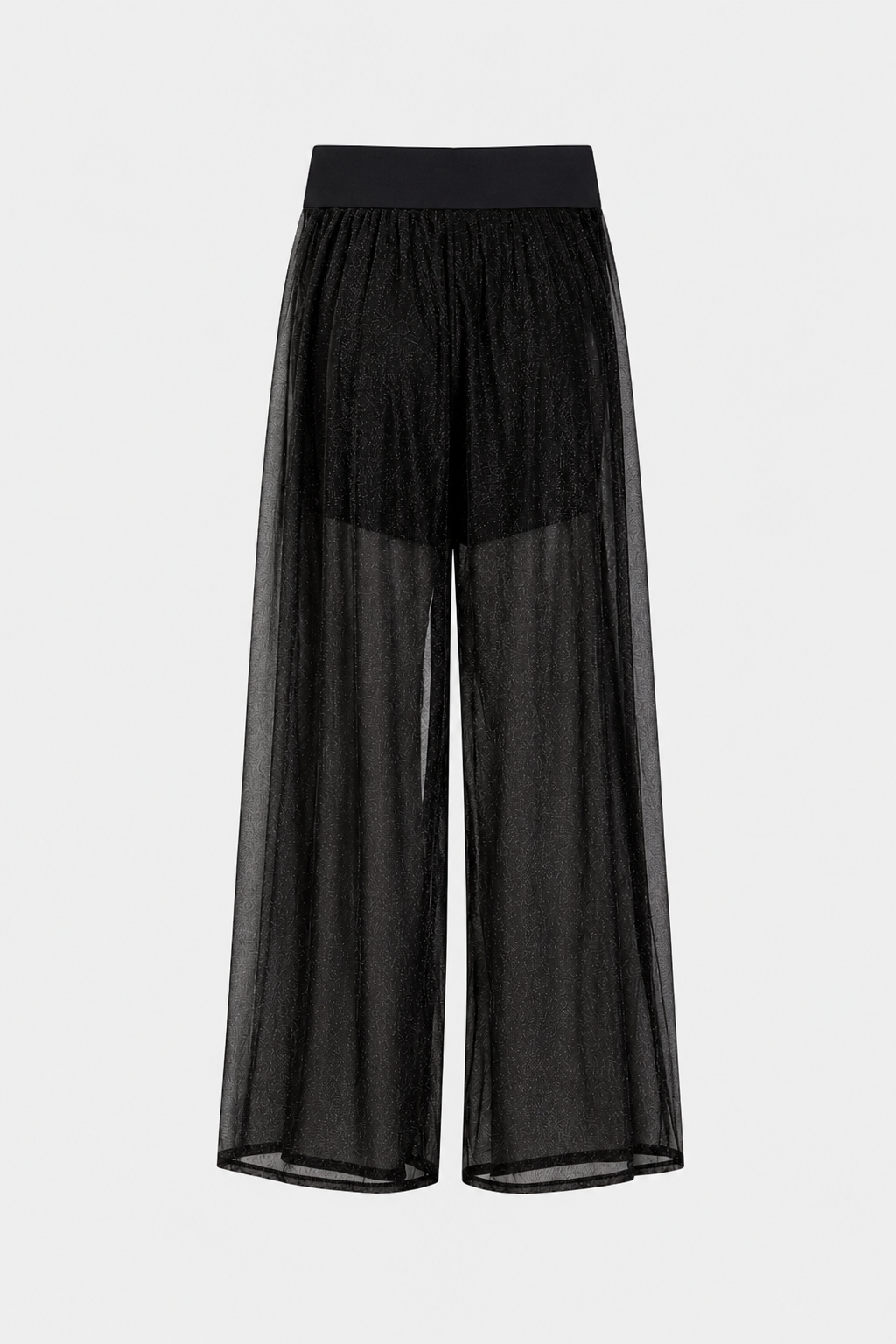 Melto Glitter Pants - Black Caviar