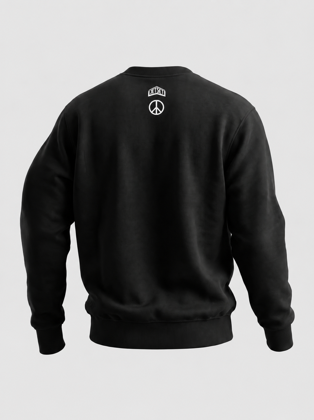 Jetset PEACE Sweater - Black