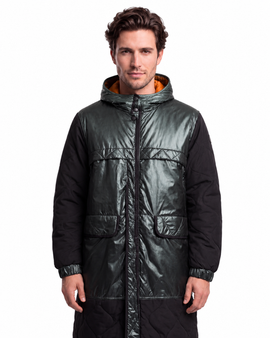FINN COAT MET - Black