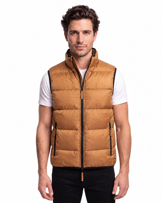 YANNICK VEST GLAM - Goldish