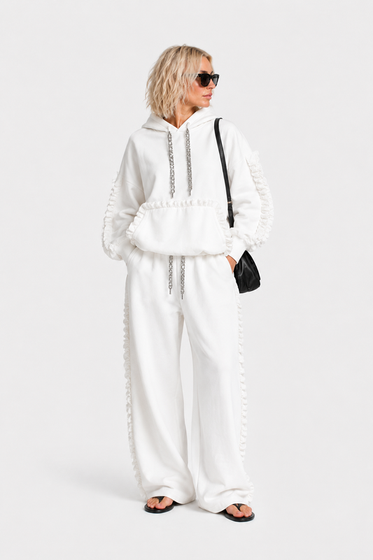 Sync Sweat Hoody - White Foam