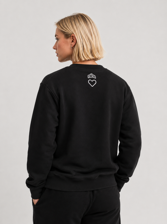 Jetset LOVE Sweater - Black