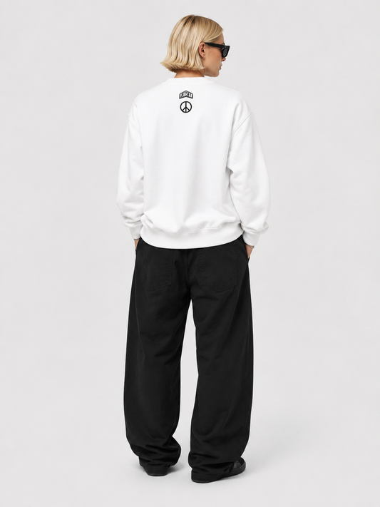 Jetset PEACE Sweater - Off White