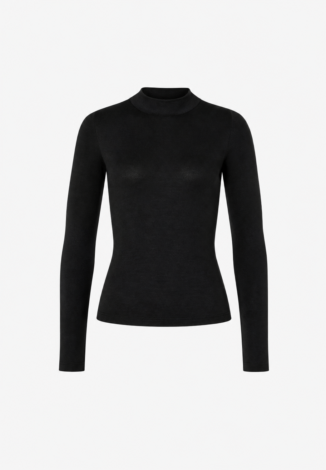 Chiara Knit Longsleeve - Black Caviar