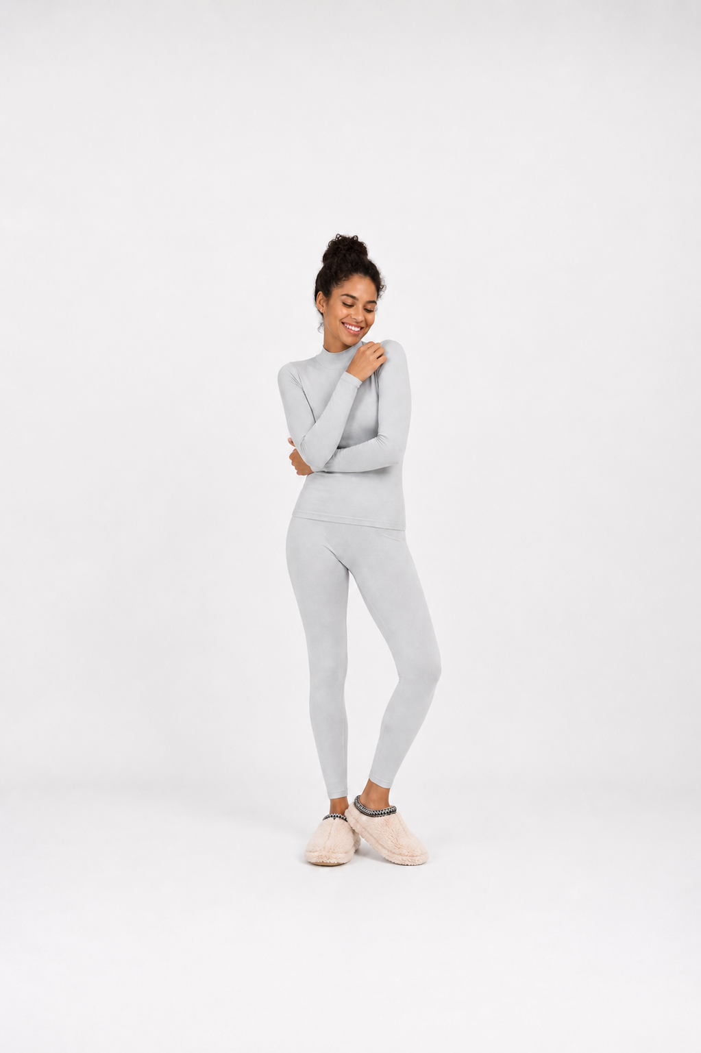 Chiara Knit Longsleeve - Silver