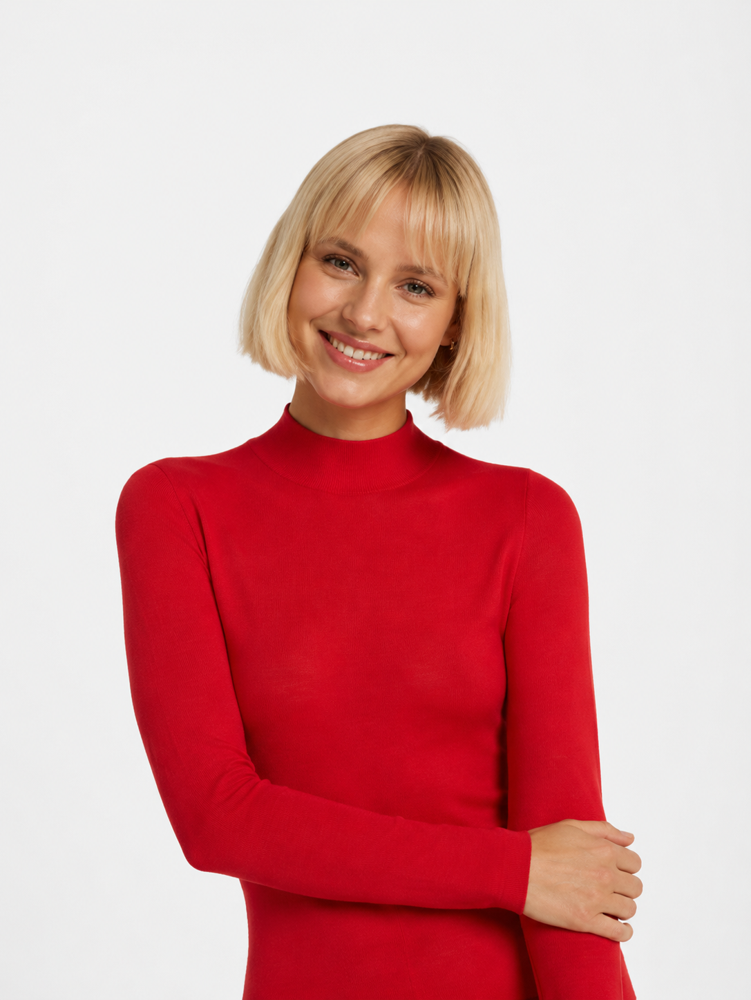 Chiara Knit Longsleeve - Red