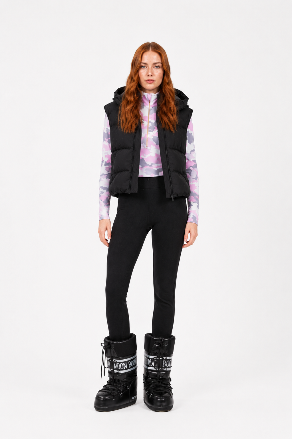Ginger Halfzip Base Layer Print
