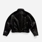 Sculpt DS Leather Look Jacket - Black Caviar
