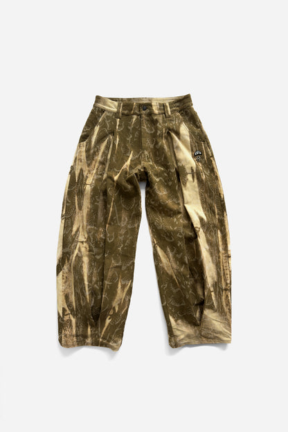 Cyber DS Denim Pants Print - Artwork Serpentis