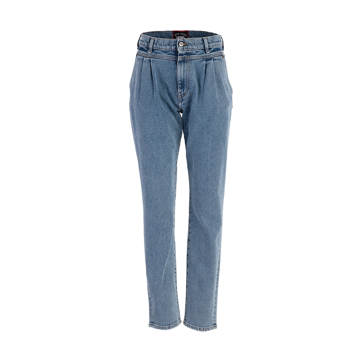 US 4 Womens High Waist - Vintage wash