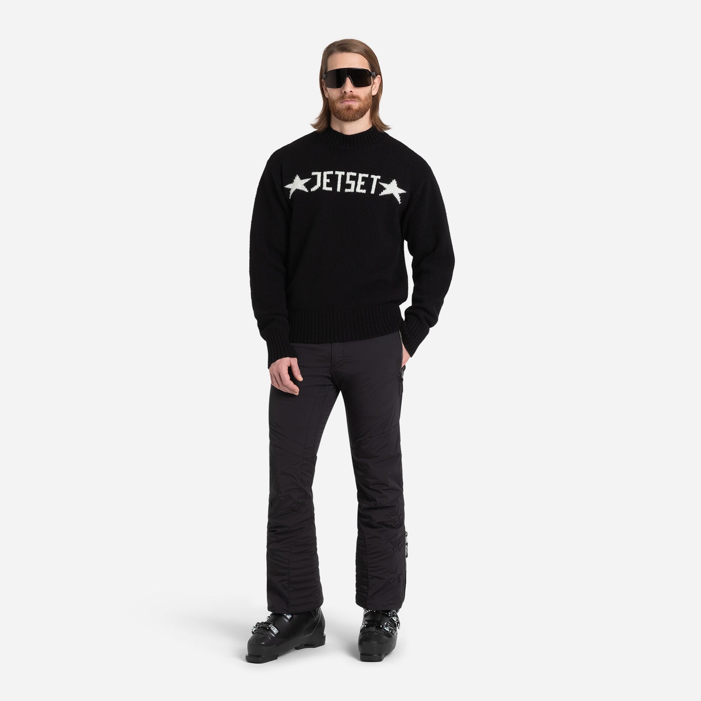 Star Wool Crewneck Sweater