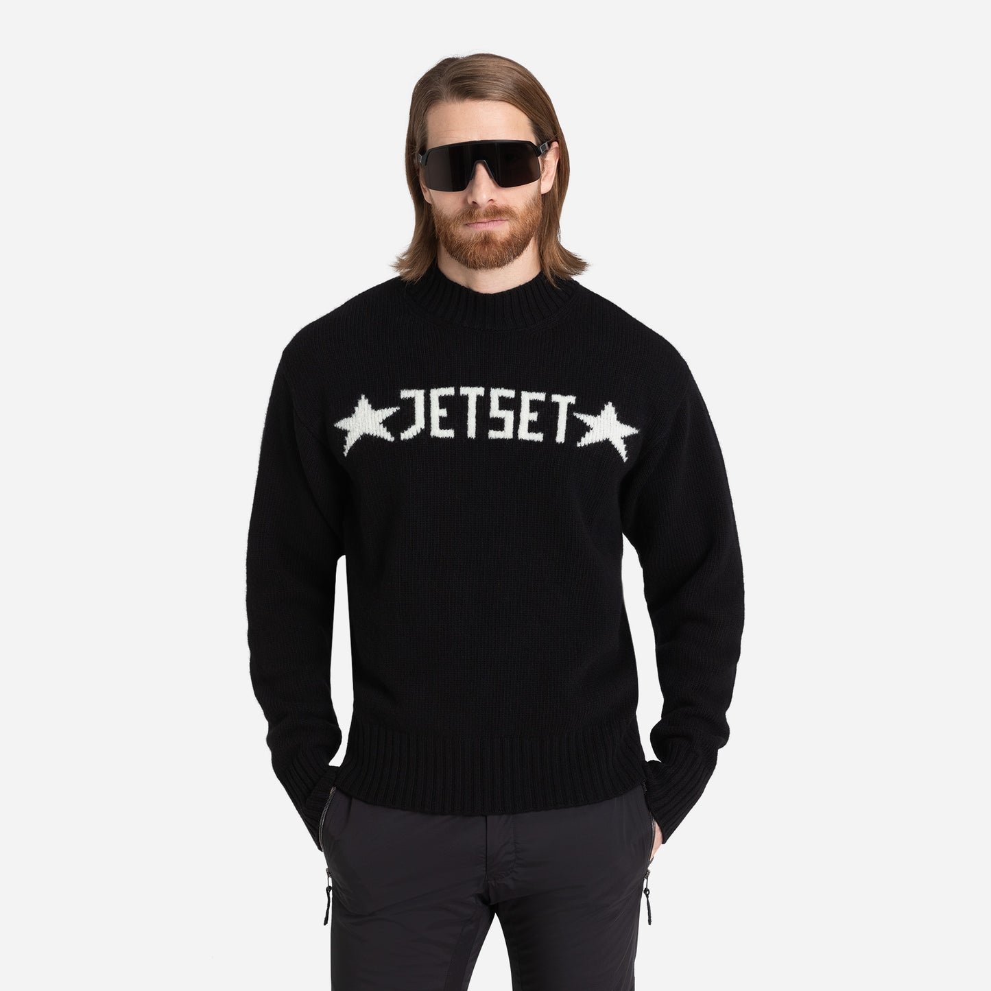 Star Wool Crewneck Sweater