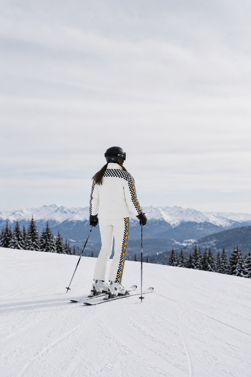 Michèle Ski Jacket Fun - Off White