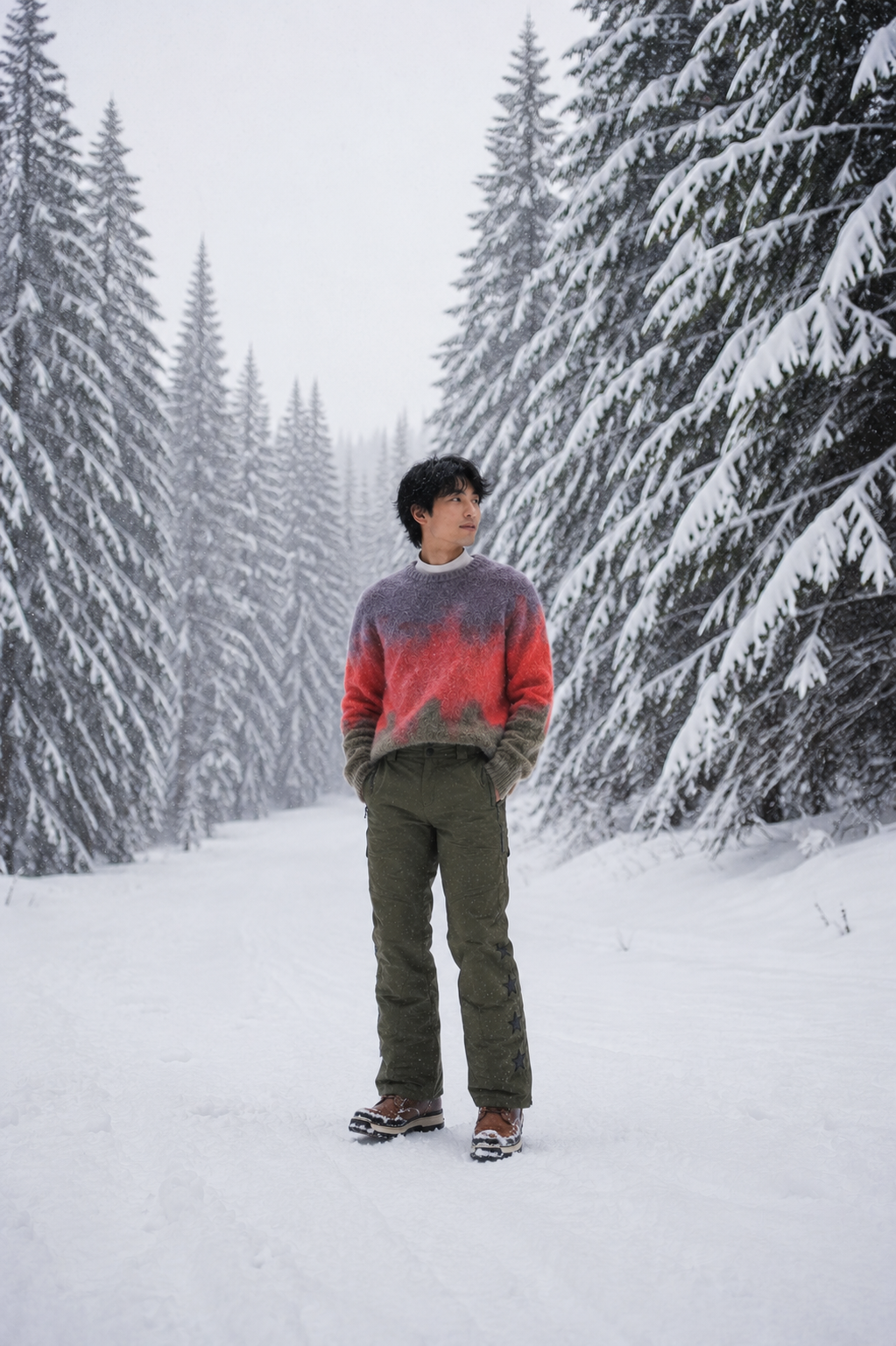 Oscar Ski Pants Army Green