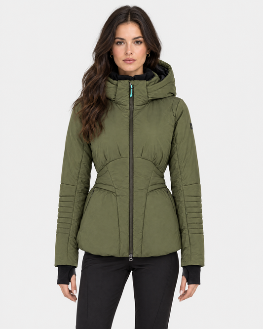Crystal-Skijacke - Sage Green