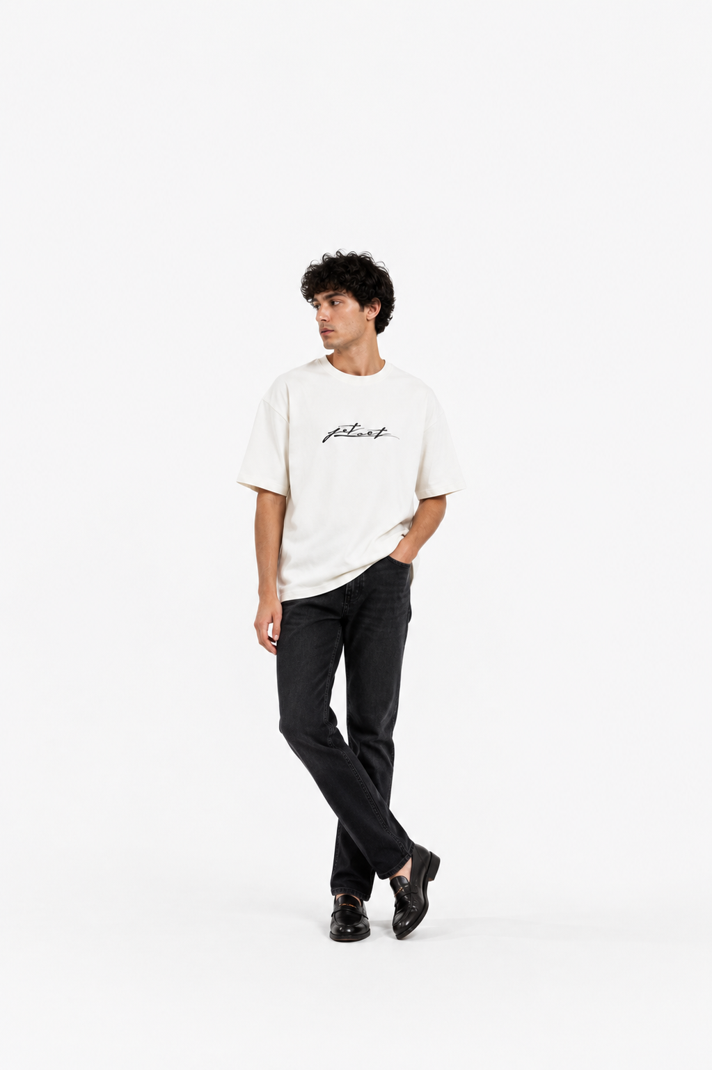 Signature Logo T-Shirt - Off White