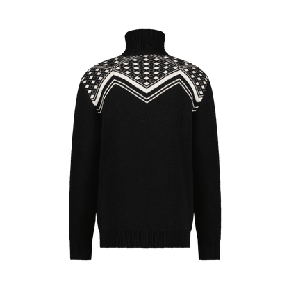 Rollkragenpullover aus Skiwolle