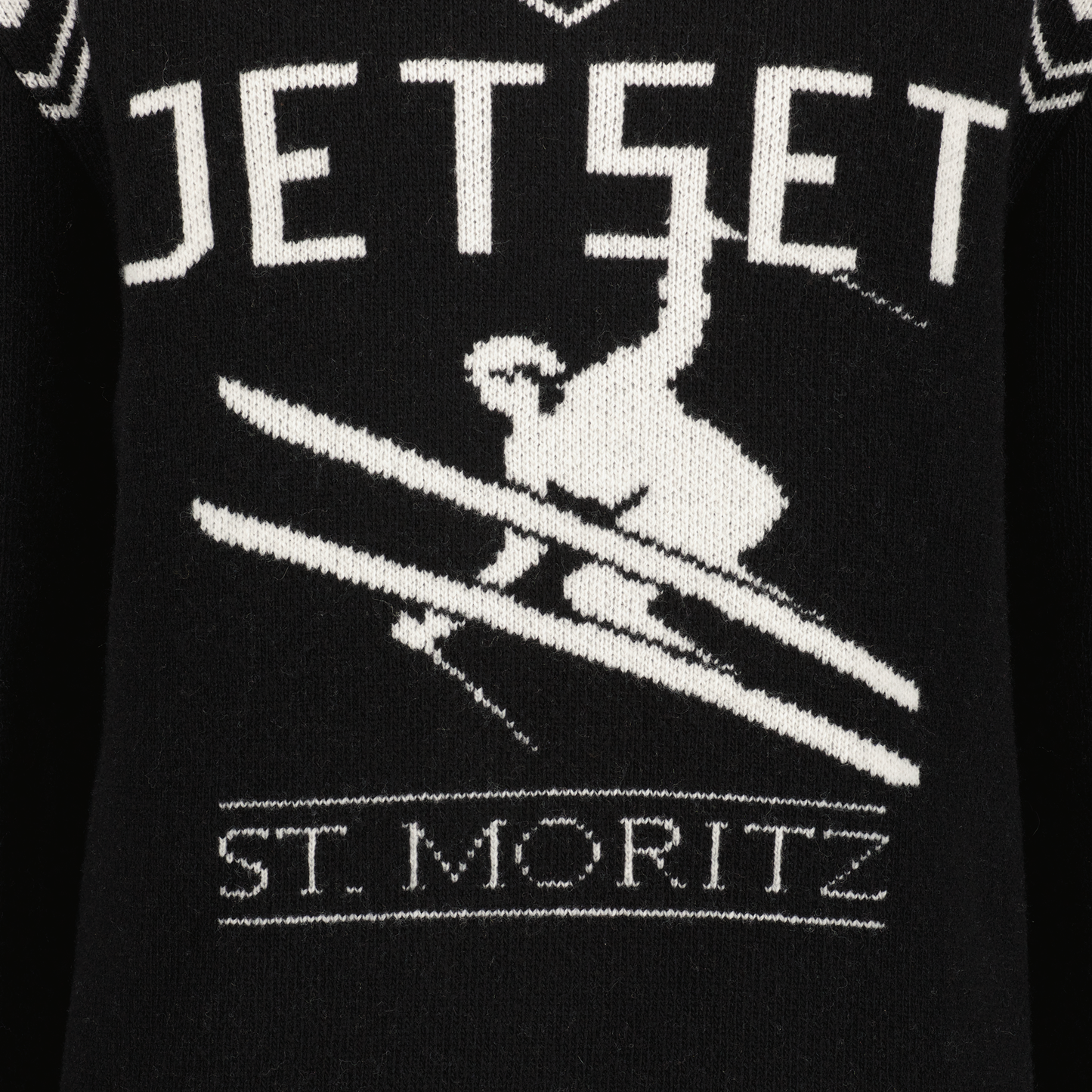 Rollkragenpullover aus Skiwolle